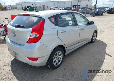 2013 Hyundai Accent Gs from USA, damaged, VIN KMHCT5AE7DU094626
